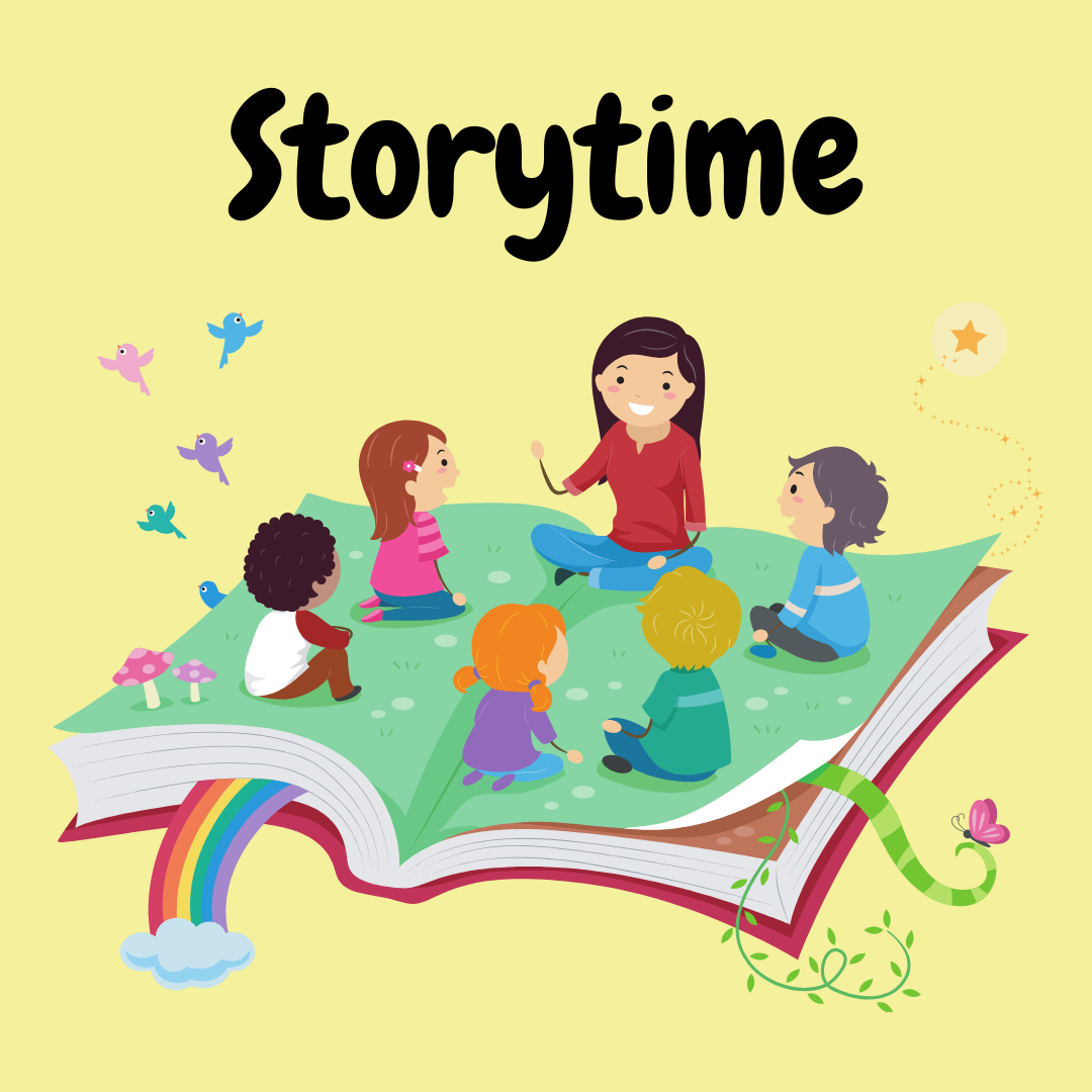 Kids storytime logo